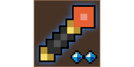 Rare Wand of Evocation (Damage -Fire rate Tradeoff IV, Flurry of Blows)